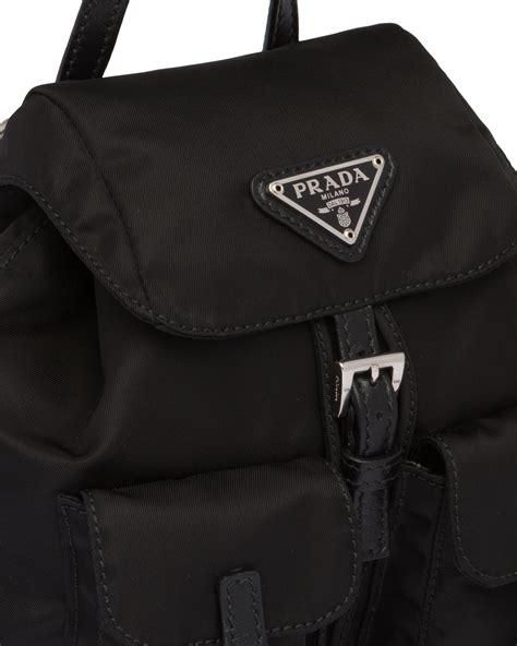 prada large backpack|Prada nylon mini backpack.